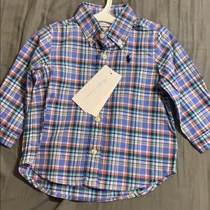 Boys Polo Button Down
